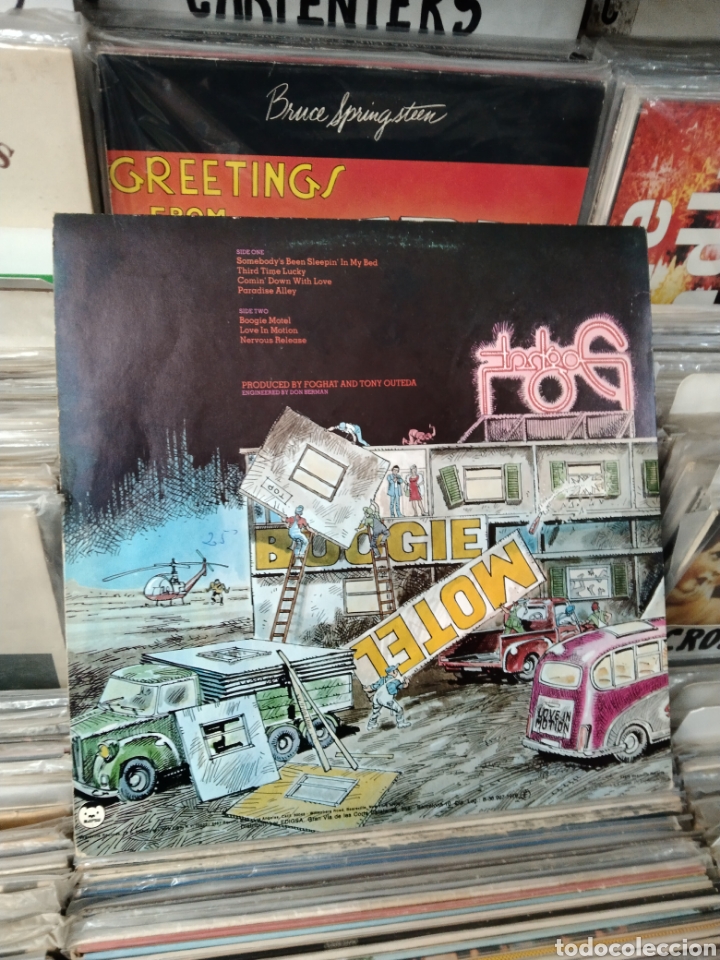 Discos de vinilo: Foghat boogie motel - Foto 2
