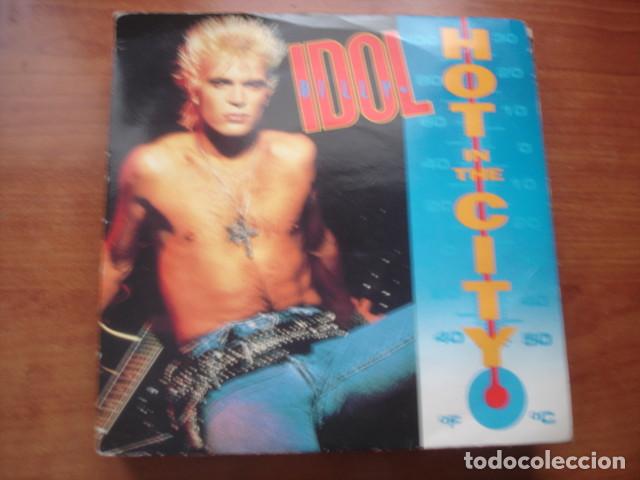 Discos de vinilo: Billy Idol Hot In The City - Foto 1
