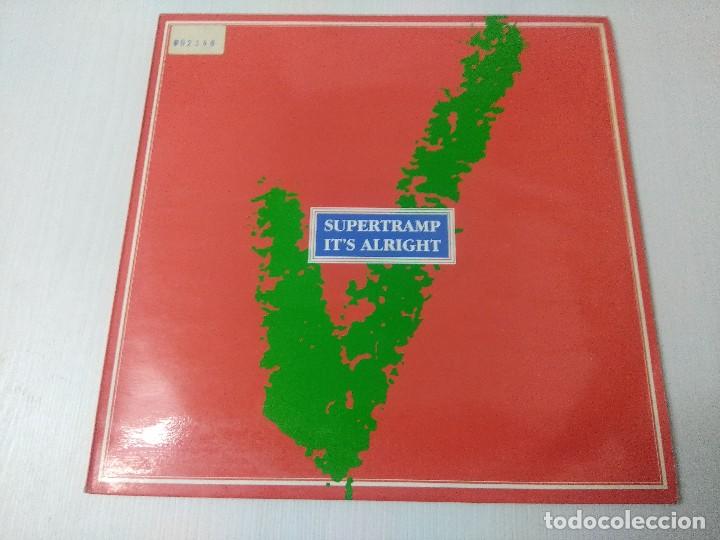 Discos de vinilo: SUPERTRAMP/ITS ALRIGHT/VINILO MAXI. - Foto 1