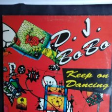 Discos de vinilo: *D.J. BOBO KEEP ON DANCING, 1993. Lote 301056278