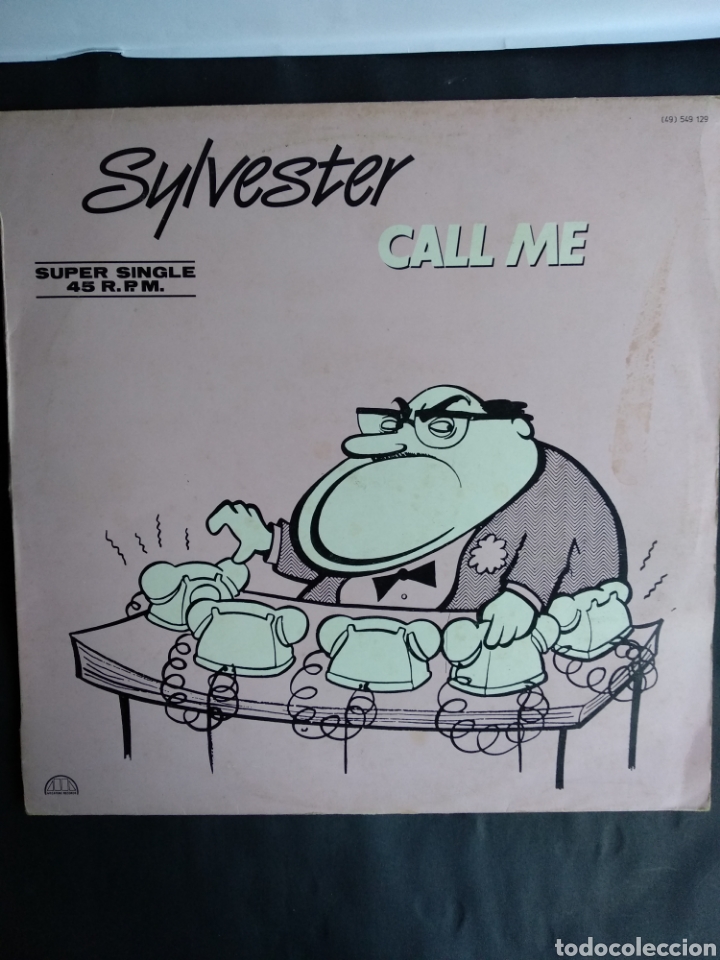 Discos de vinilo: *SYLVESTER, CALL ME, HISPAVOX, 1984. A1 - Foto 1