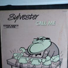 Discos de vinilo: *SYLVESTER, CALL ME, HISPAVOX, 1984. A1. Lote 301058278
