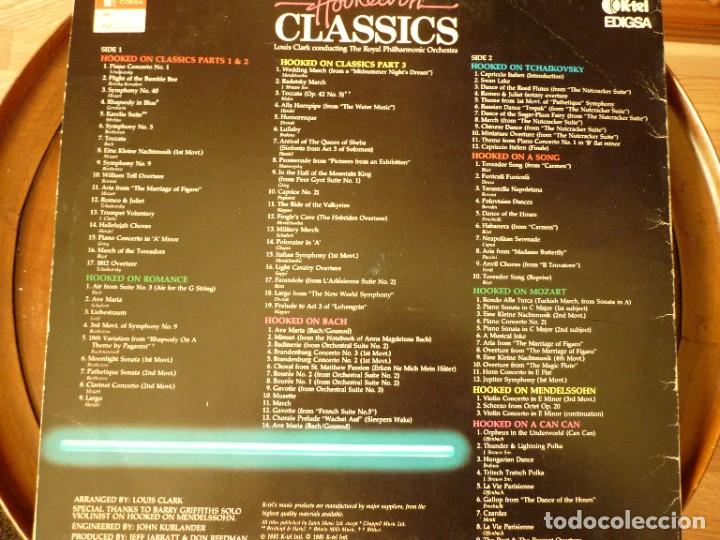 Discos de vinilo: DISCO LP HOOKED ON CLASSICS THE ROYAL PHILHARMONIC ORCHESTRA - Foto 2