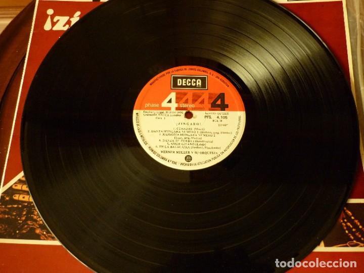 Discos de vinilo: DISCO LP ZINGARO WERNER M&Uuml;LLER Y SU ORQUESTA - Foto 3