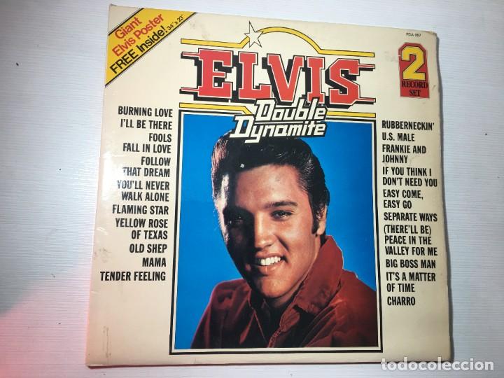 Discos de vinilo: ELVIS PRESLEY - DOUBLE DYNAMITE - DOBLE LP - Foto 1