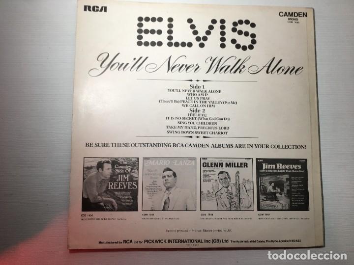 Discos de vinilo: ELVIS PRESLEY - YOULL NEVER WLAK ALONE - Foto 2