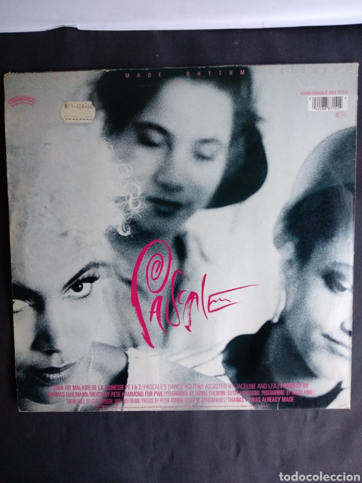 Discos de vinilo: *PASCALE, CUBA, MADE IN GERMANY, 1987 A4 - Foto 2