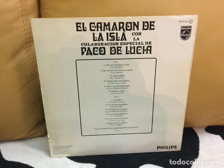 Discos de vinilo: Camar&oacute;n de la isla el camar&oacute;n de la isla - Foto 2