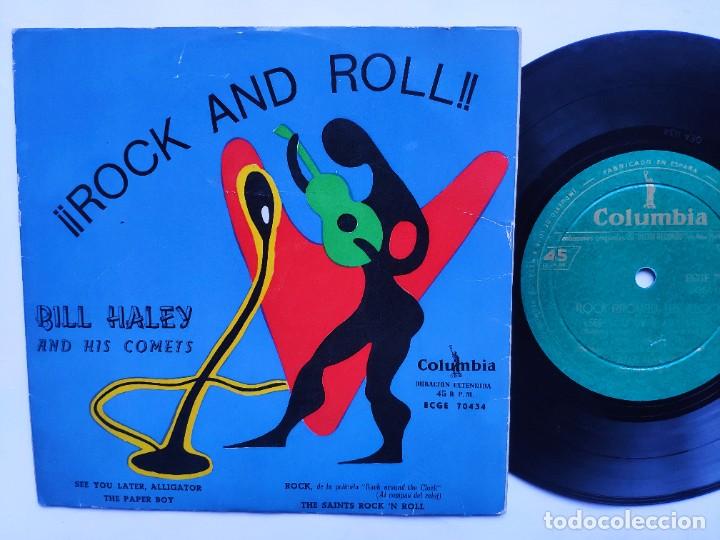 Vinyl-Schallplatten: BILL HALEY - EP Spain - SEE YOU LATTER, ALLIGATOR * COLUMBIA ECGE 70434