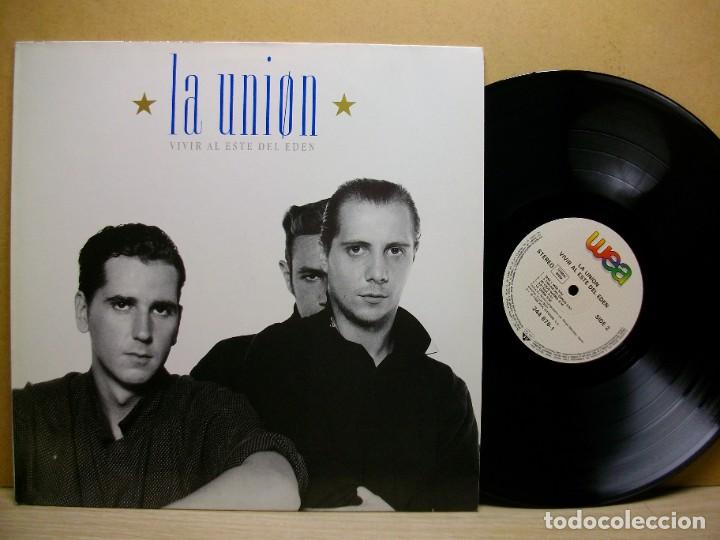 Discos de vinilo: La Uni&oslash;n &ndash; Vivir Al Este Del Ed&eacute;n LP - Foto 1