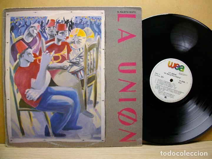 Discos de vinilo: La Uni&oacute;n &ndash; El Maldito Viento LP - Foto 1