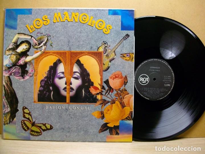 Discos de vinilo: Los Manolos &ndash; Pasion Condal LP - Foto 1