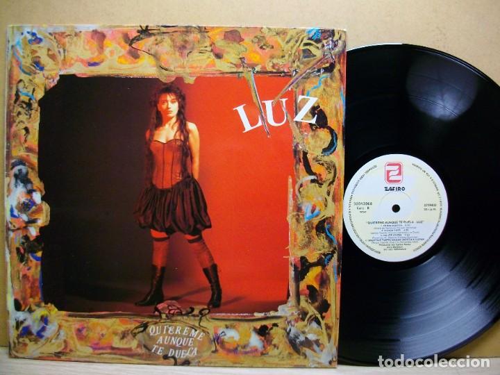 Discos de vinilo: Luz &ndash; Qui&eacute;reme Aunque Te Duela LP - Foto 1