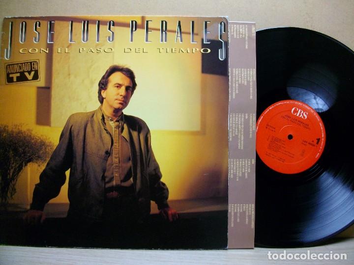 Discos de vinilo: Jose Luis Perales &ndash; Con El Paso Del Tiempo LP - Foto 1