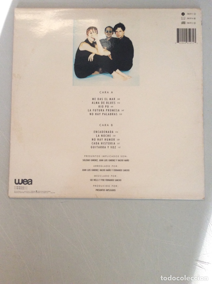 Discos de vinilo: Presuntos implicados. Alma de blues - Foto 2