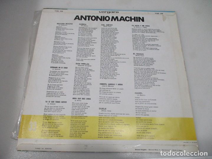 Discos de vinilo: ANTONIO MACH&Iacute;N DI486 - Foto 2