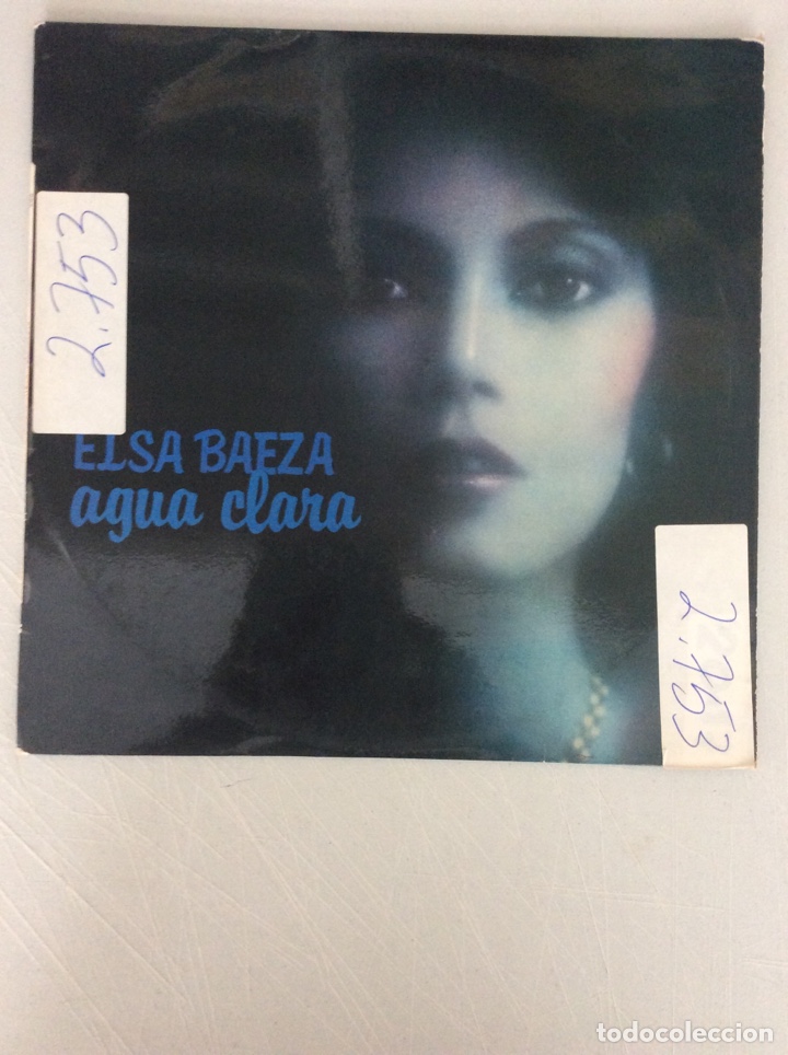 Discos de vinilo: Elsa Baeza. Agua clara. - Foto 1
