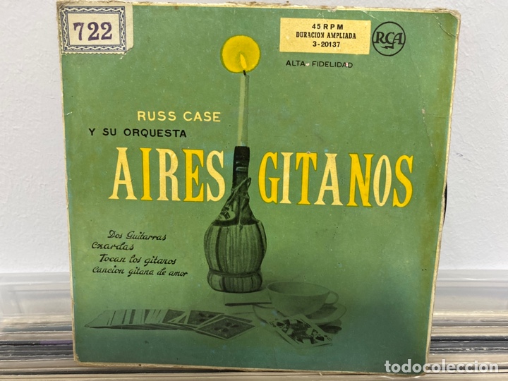Discos de vinilo: Russ Case Y Su Orquesta - Aires Gitanos (7&rdquo;, EP) - Foto 1