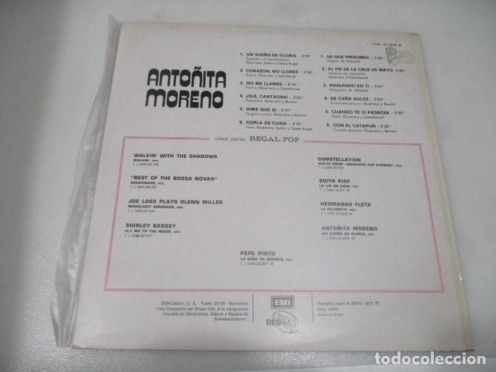 Discos de vinilo: ANTO&Ntilde;ITA MORENO DI502 - Foto 2