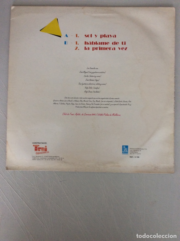 Discos de vinilo: Los Se&ntilde;uelos. Sol y playa. - Foto 2