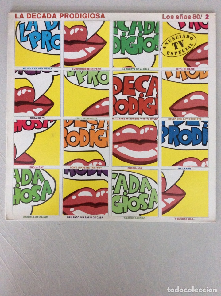 Discos de vinilo: La D&eacute;cada prodigiosa. Los a&ntilde;os 80 / 2 - Foto 1