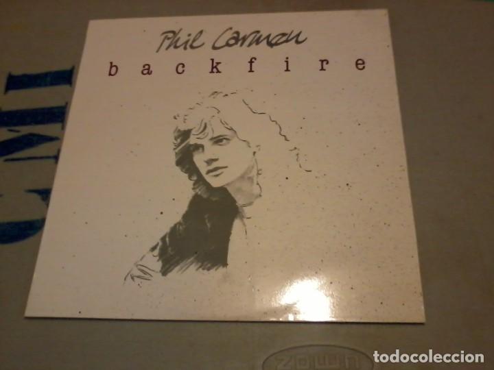 Discos de vinilo: Phil Carmen LP Backfire ESP.1986 - Foto 1