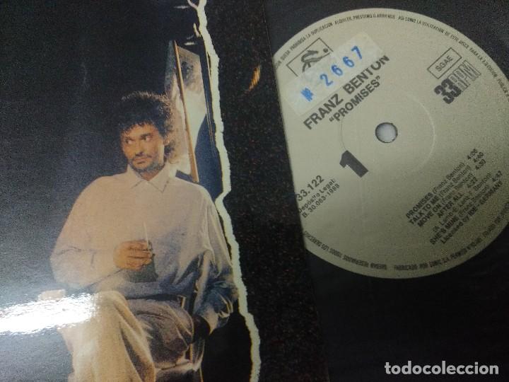 Discos de vinilo: FRANZ BENTON/PROMISES/VINILO. - Foto 2