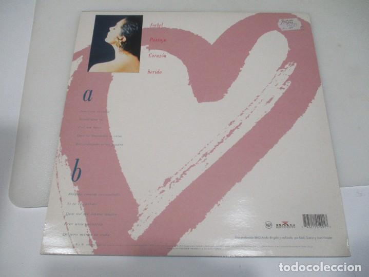 Discos de vinilo: ISABEL PANTOJA Coraz&oacute;n herido DI537 - Foto 2