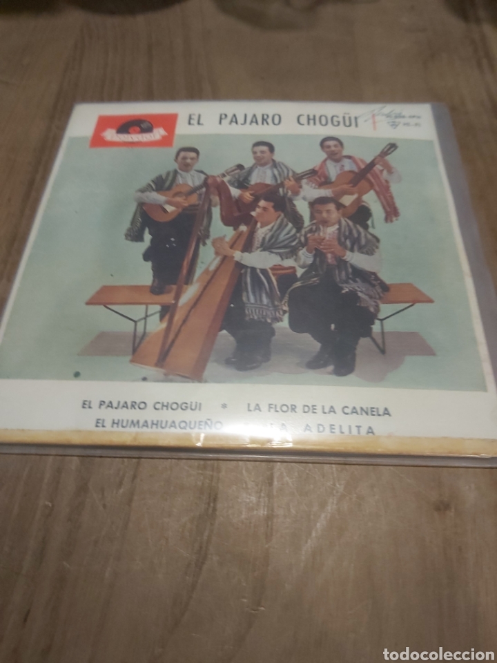 Discos de vinilo: EL PAJARO CHOGUI SINGLE POLYDOR 20698 EPH - Foto 1