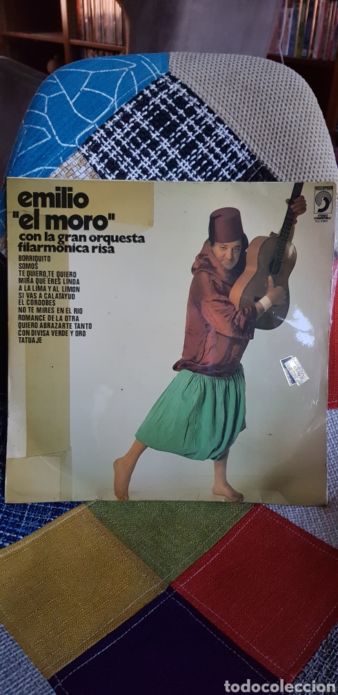 Discos de vinilo: Vinilo EMILIO &rdquo;EL MORO&rdquo; CON LA GRAN ORQUESTA FILARM&Oacute;NICA RISA - Foto 1