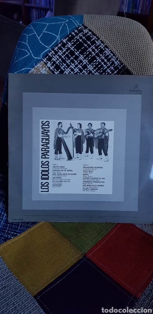 Discos de vinilo: Vinilo LOS IDOLOS PARAGUAYOS - Foto 2