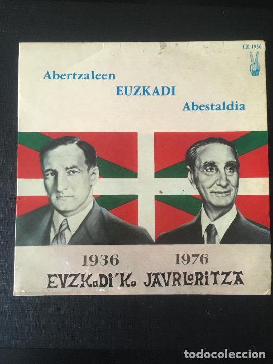 Vinyl-Schallplatten: Abertzaleen Euzkadi Abestaldia 1936 1976 Euzkadi�ko jaurlaritza