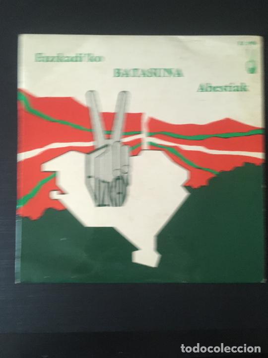 Discos de vinilo: Euzkadi�ko batasuna abestiak - Foto 1