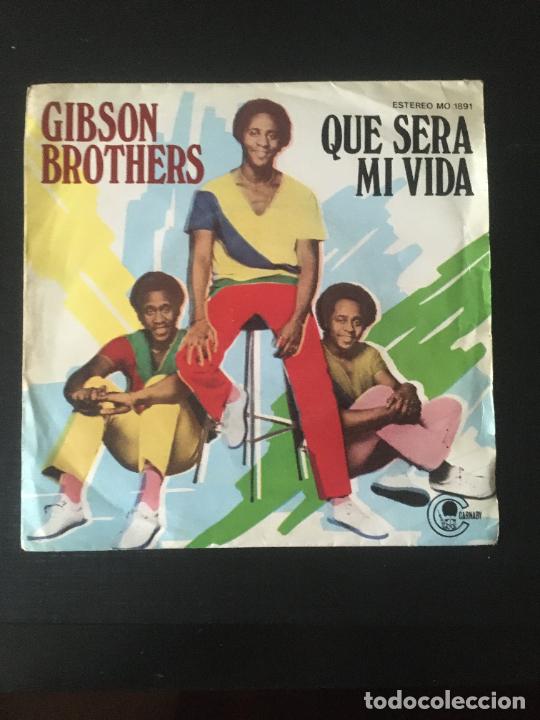 Discos de vinilo: Gibson brothers Que sera mi vida 1979 - Foto 1