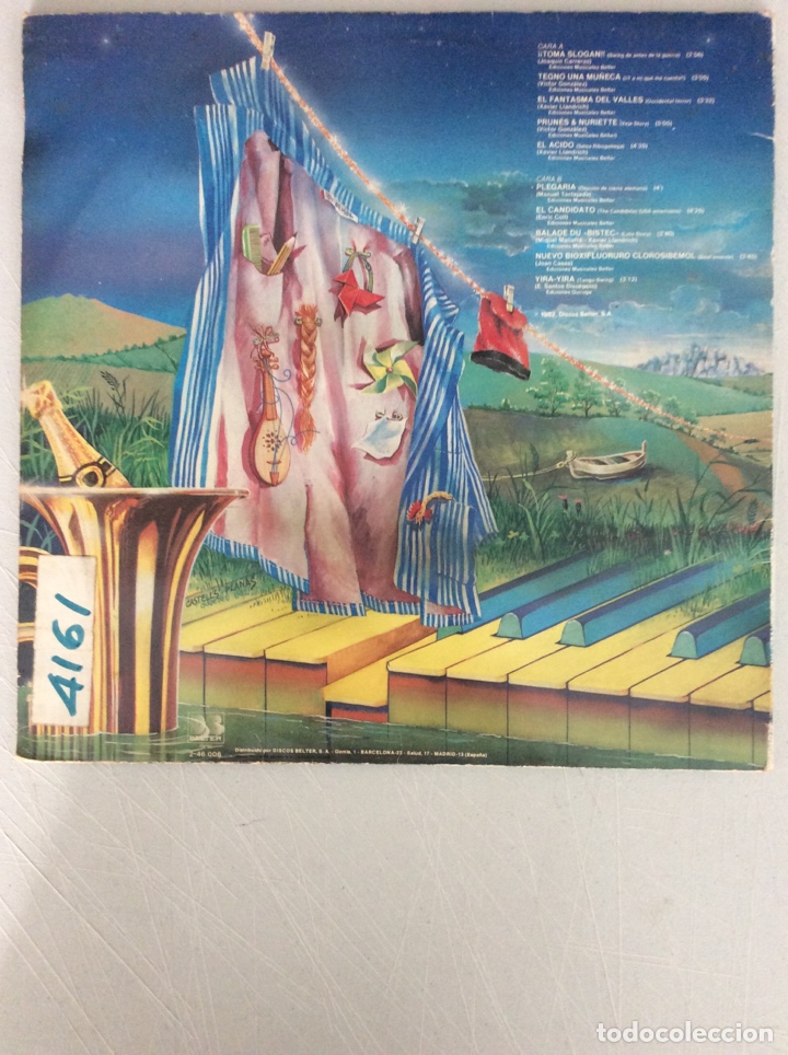 Discos de vinilo: Huapach&agrave; Combo. Que borde era mi valle. - Foto 2
