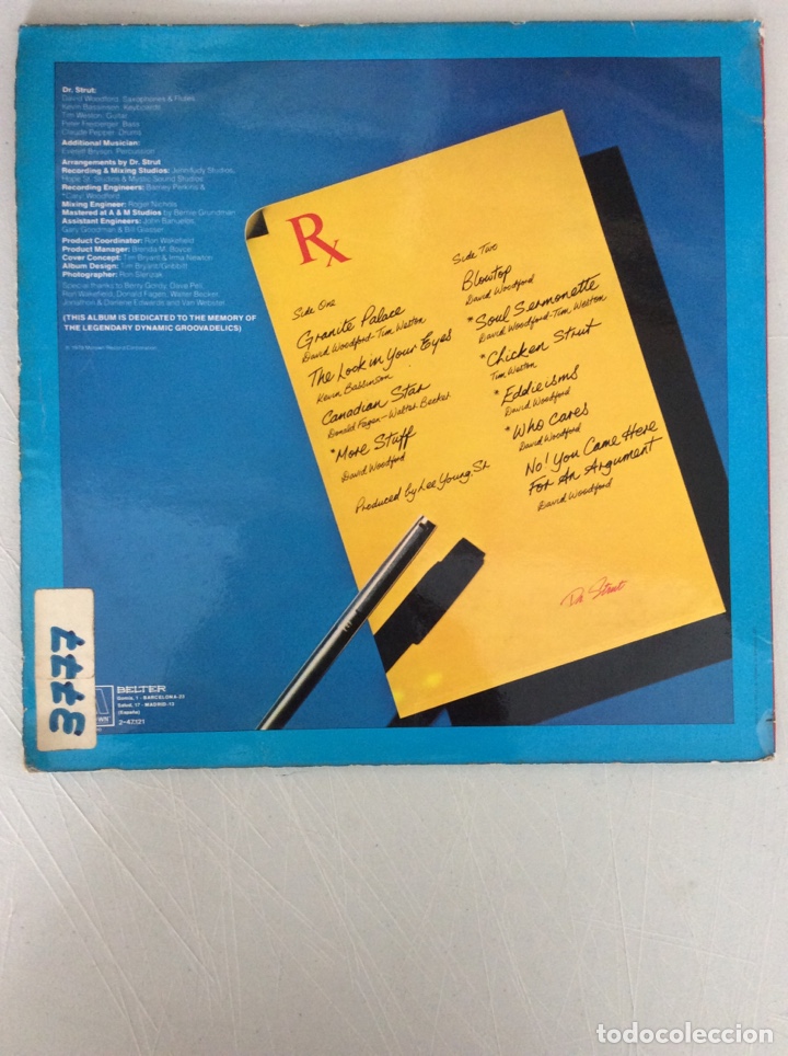 Discos de vinilo: Dr Strut. Granite palace - Foto 2