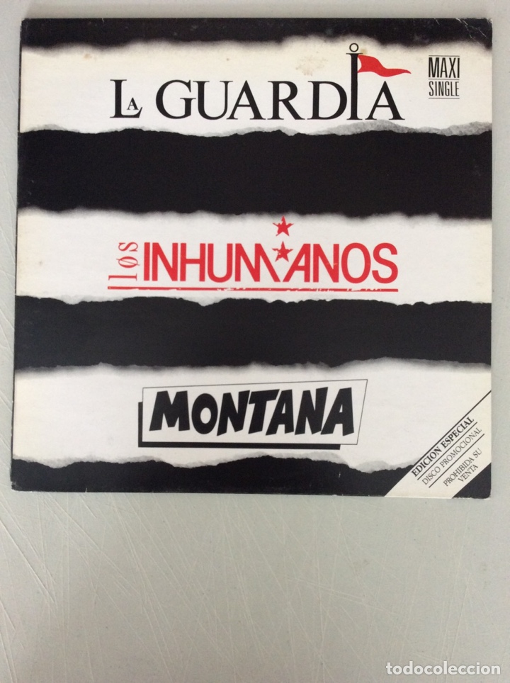 Discos de vinilo: La Guardia, Los Inhumanos, Montana - Foto 1