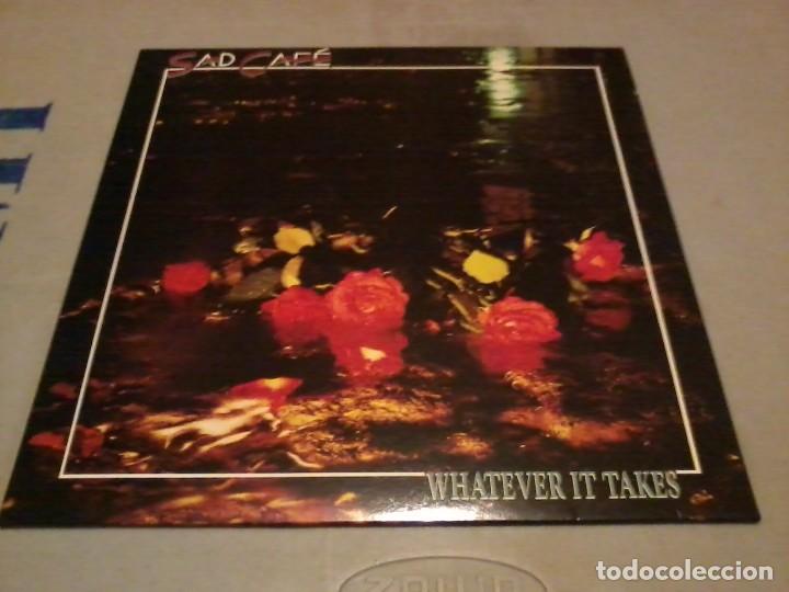 Discos de vinilo: Sad Caf&eacute; LP Whatever It Takes Uk.1989 - Foto 1