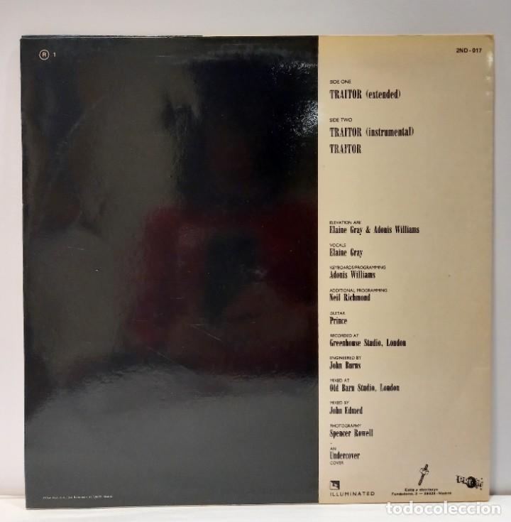 Discos de vinilo: ELEVATION - TRAITOR. VINILO 12 (Maxi-Single). CCM2-C - Foto 2