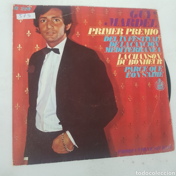 Disques de vinyle: MV 575 guy mardel -MINIVINILO SEGUNDA MANO