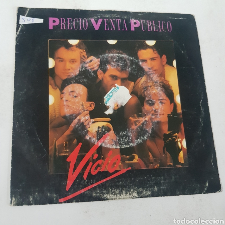 Disques de vinyle: MV 598 vicio -MINIVINILO SEGUNDA MANO