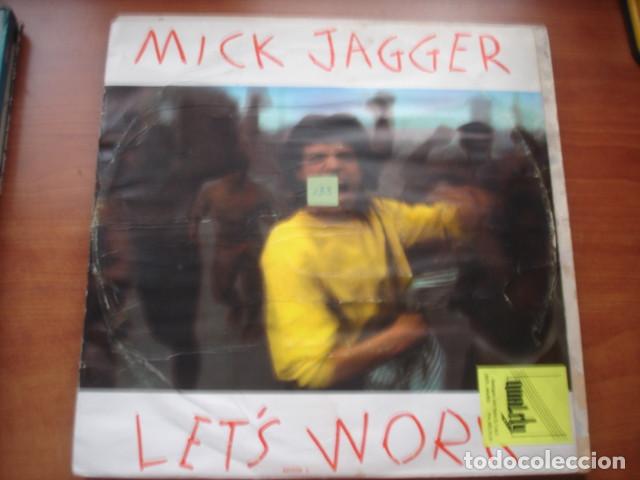 Discos de vinilo: Mick Jagger Lets Work - Foto 1