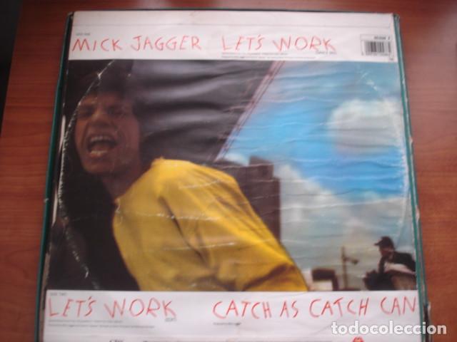 Discos de vinilo: Mick Jagger Lets Work - Foto 2
