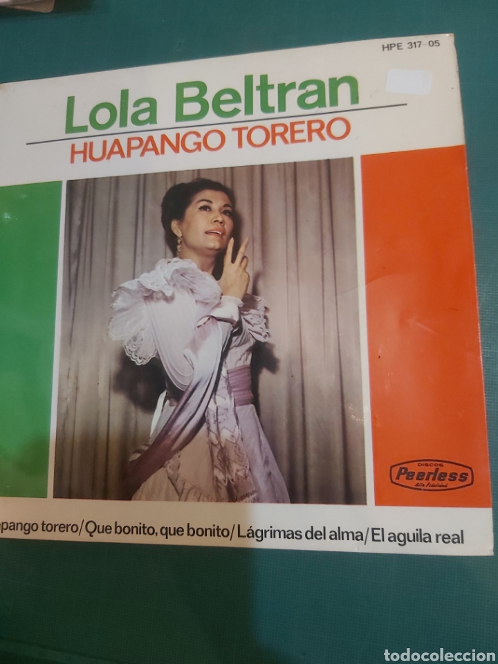 Discos de vinilo: SINGLE LOLA BERTR&Aacute;N HYAPANGO TORERO 1965 - Foto 1