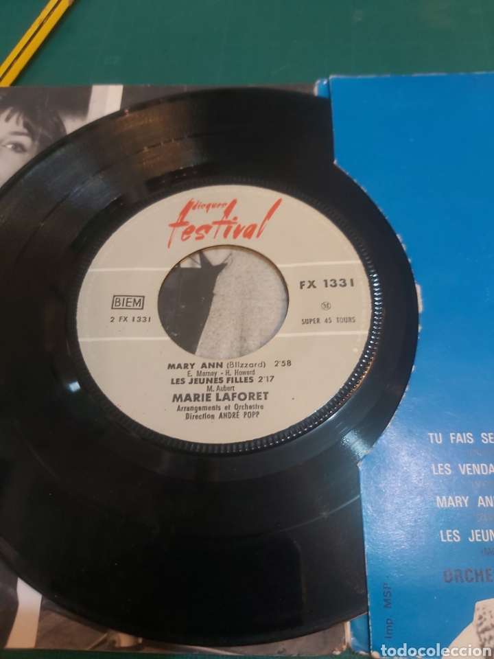Discos de vinilo: MARUE LAFORET LAFORET SINGLE - Foto 3