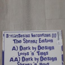 Discos de vinilo: DARK BY DESIGN – THE SHRANZ EDITION.HARD TECHNO, HARDSTYLE, HARD TRANCE