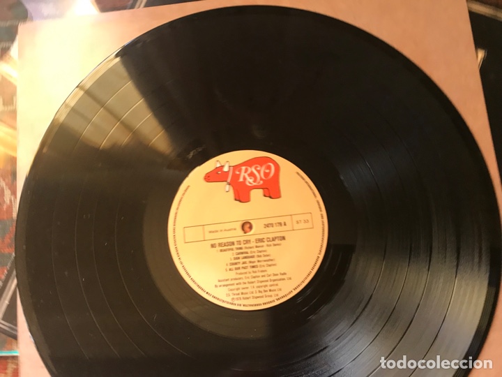 Discos de vinilo: No reason to cry. Eric Clapton - Foto 7