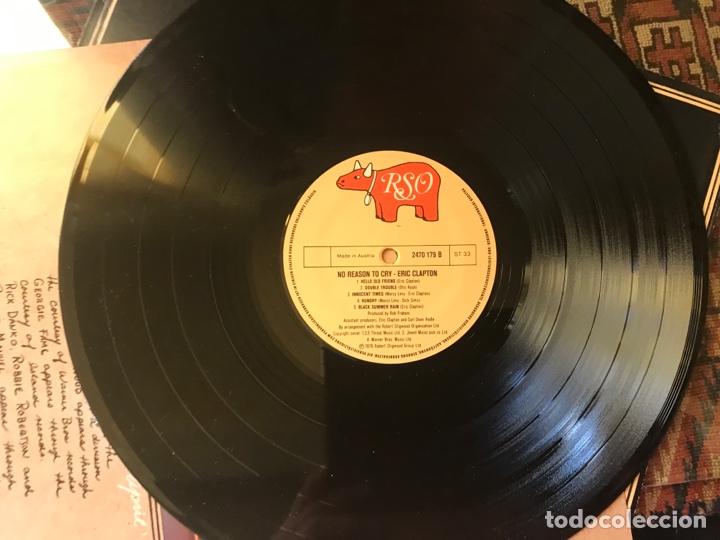 Discos de vinilo: No reason to cry. Eric Clapton - Foto 9