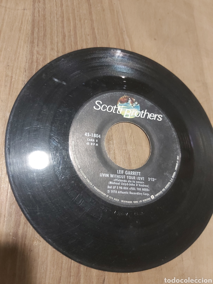 Discos de vinilo: LEIF GARRETT NACI PARA BAILAR SINGLE - Foto 4
