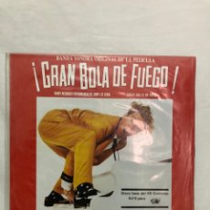 Discos de vinilo: LP , GRAN BOLA DE FUEGO , BANDA ORIGINAL DE LA PELÍCULA. Lote 301444703